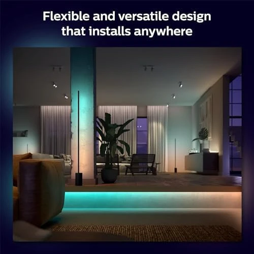 Indoor Smart LED Light Strip Base Kit with Plug — LED Strip Lights, Philips