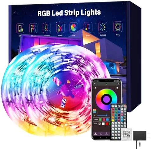 LED Lights for Bedroom 150 ft (2 Rolls of 75ft) — LED Strip Lights, Ledagic