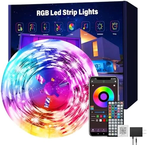 LED Lights for Bedroom 150 ft (2 Rolls of 75ft) — LED Strip Lights, Ledagic