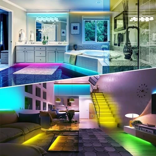 Led Lights for Bedroom, 200FT (2 Rolls of 100FT) — LED Strip Lights, NBBUFF