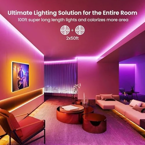 LED Lights Strip 100 FT — LED Strip Lights, GUPUP