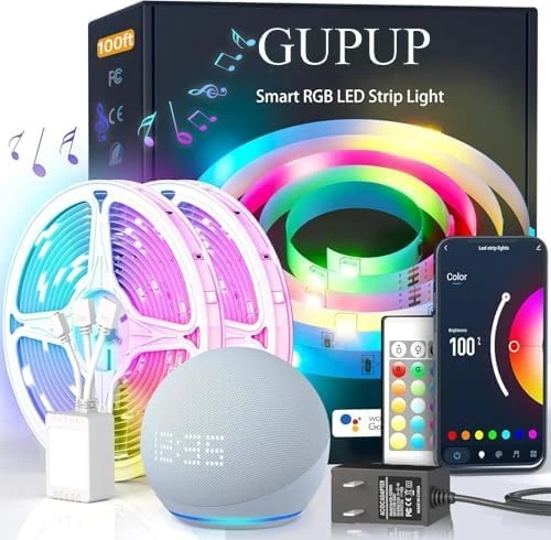 LED Lights Strip 100 FT — LED Strip Lights, GUPUP