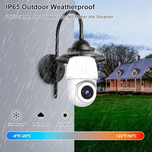 Light Bulb Security Camera — Security Camera, CiKiKWXO