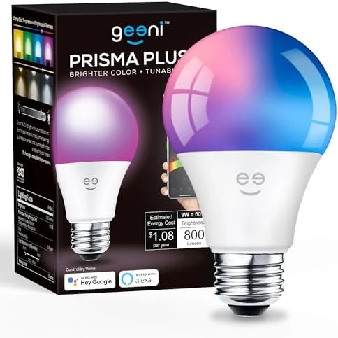 Prisma Plus Smart Light Bulb — Smart Light Bulb, Geeni