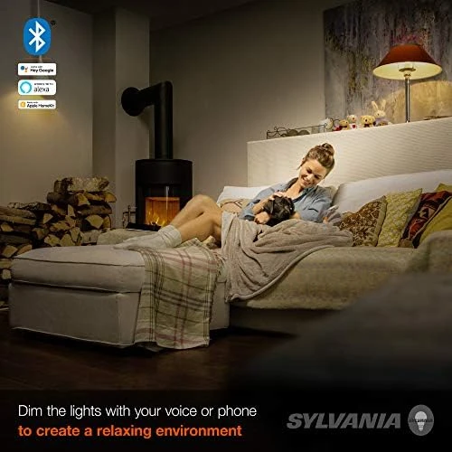 Smart+ Bluetooth Clear Filament Soft White A19 LED Bulb, Compatible with Alexa, Apple HomeKit and Google Assistant — Smart Light Bulb, Visit the LEDVANCE Store
