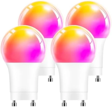 Smart Bluetooth LED Light Bulbs 4-Pack — Smart Light Bulb, Scheinenda