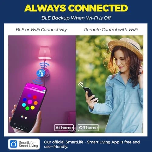 Smart E12 Candle Bulbs with RGBCW — Smart Light Bulb, Lightinginside