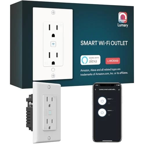 Smart In-Wall Outlet with USB Ports — Smart Plug, iLintek