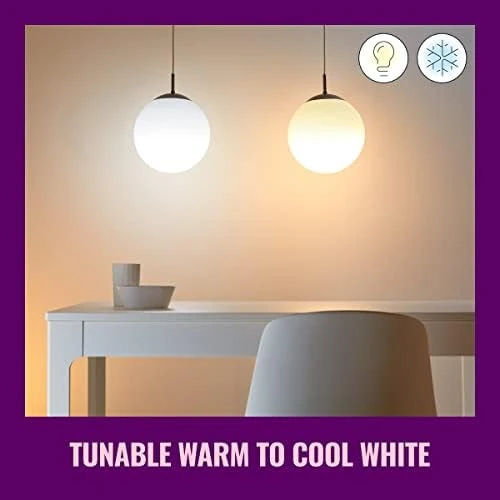 Smart LED Bulb 60W A19 Tunable White Filament — Smart Light Bulb, WiZ Connected