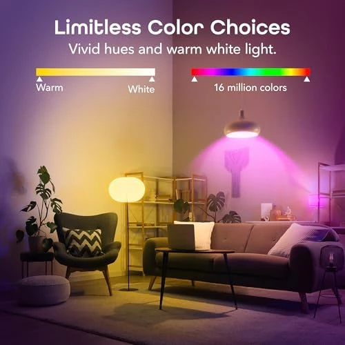 Smart Light Bulbs 2-Pack — Smart Light Bulb, Geeni