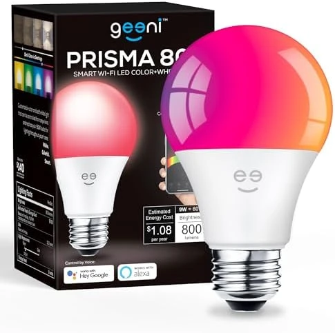 Smart Light Bulbs 2-Pack — Smart Light Bulb, Geeni