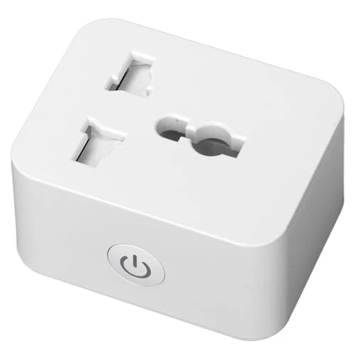 Smart Mini Plug Outlet with Schedule Timer and Voice Control 15A 100-240V WiFi for Home Automation — Smart Plug, FTVOGUE