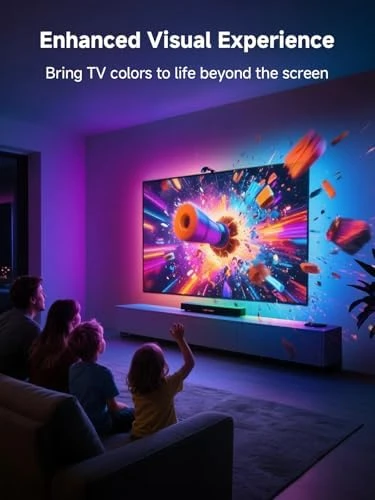 TV LED Backlight Sync to Screen — LED Strip Lights, KANTUTOE
