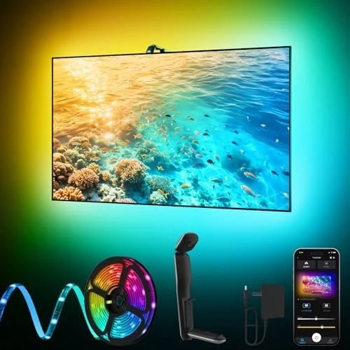 TV LED Backlight Sync to Screen — LED Strip Lights, KANTUTOE