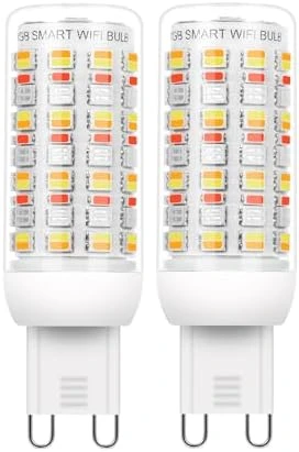 Wi-Fi RGBCW Smart G9 LED Bulbs — Smart Light Bulb, I-SHUNFA