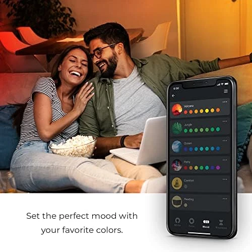 Wi-Fi Smart Multicolor Changing LED Light Bulb — Smart Light Bulb, Globe Electric