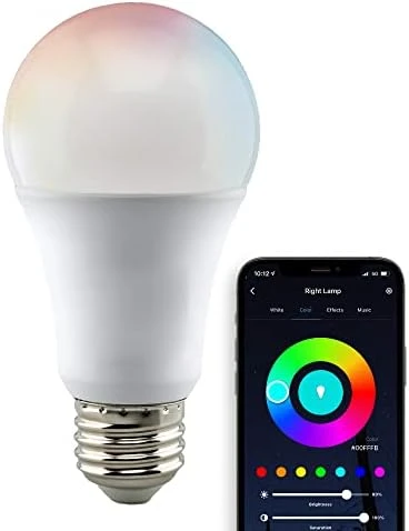 WiFi Smart LED Color-Changing Light Bulb — Smart Light Bulb, Satco