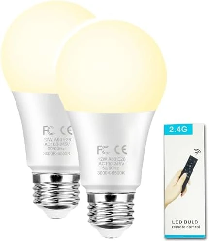 A60 Smart Light Bulb with Remote Control — Smart Light Bulb, GRV