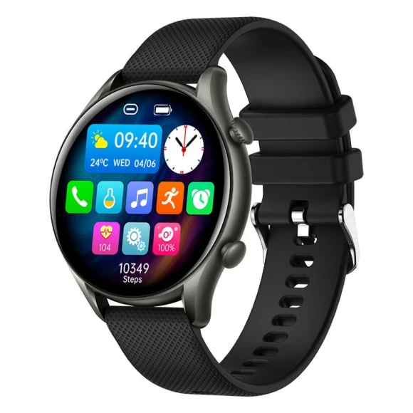 Bluetooth Call Smart Watch with Customizable Watch Face and Waterproof AMOLED Display — Smart Watch, Chibear