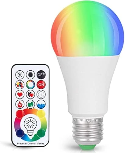 LED Color Changing Light Bulb — Smart Light Bulb, SUNNEST