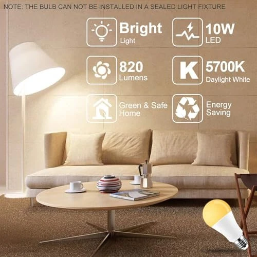 LED Color Changing Light Bulb — Smart Light Bulb, SUNNEST