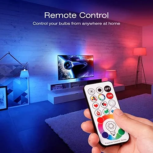 LED Color Changing Light Bulb — Smart Light Bulb, SUNNEST