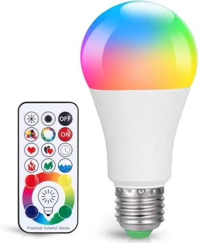 LED Color Changing Light Bulb — Smart Light Bulb, SUNNEST