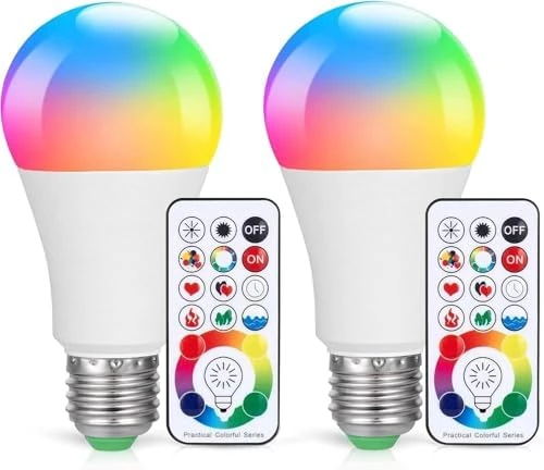 LED Color Changing Light Bulb — Smart Light Bulb, SUNNEST