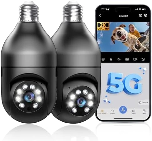 Light Bulb Security Camera — Security Camera, Chpuss