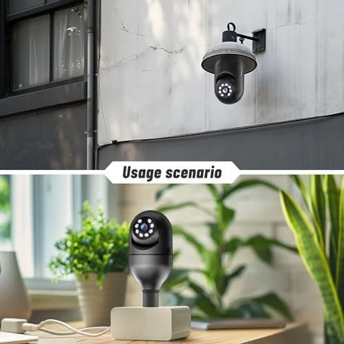 Light Bulb Security Camera — Security Camera, Chpuss