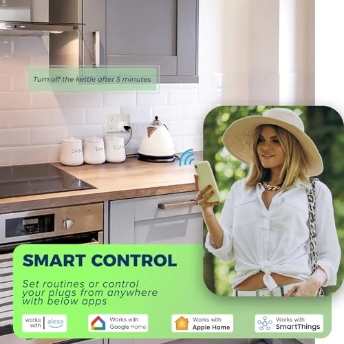 Matter Smart Plug (4-Pack) — Smart Plug, Lightinginside