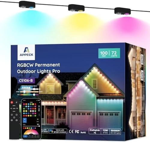 Permanent Outdoor Lights Pro 150ft — LED Strip Lights, APPECK