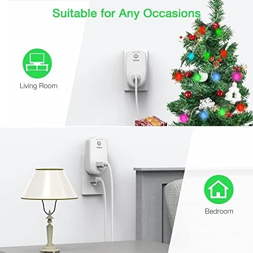 Remote Control Outlet — Smart Plug, TESSAN