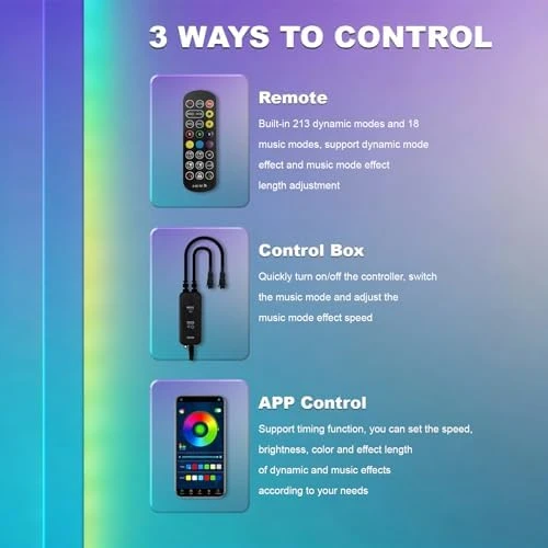 RGB Smart IC COB LED Strip Light, 80ft — LED Strip Lights, MILADALED