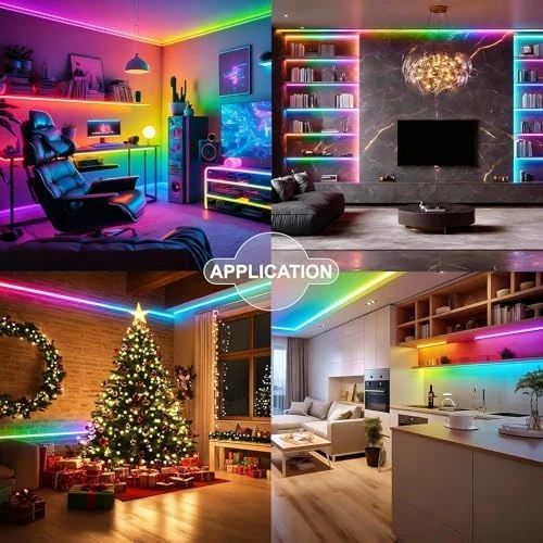 RGB Smart IC COB LED Strip Light, 80ft — LED Strip Lights, MILADALED