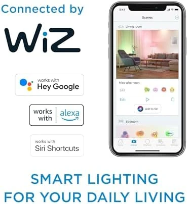 Smart 150W A23 LED Light Bulbs 4-Pack — Smart Light Bulb, Philips