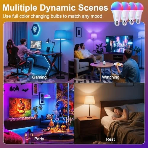 Smart LED Light Bulbs — Smart Light Bulb, FRIDEKO HOME