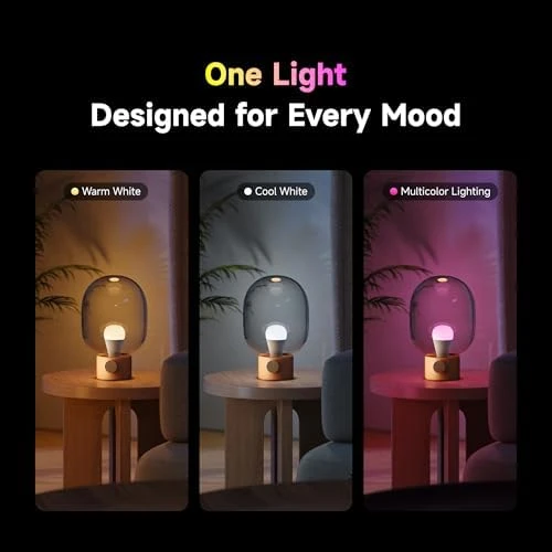 Smart Light Bulb, High CRI 90+ Color Changing LED — Smart Light Bulb, Dreame