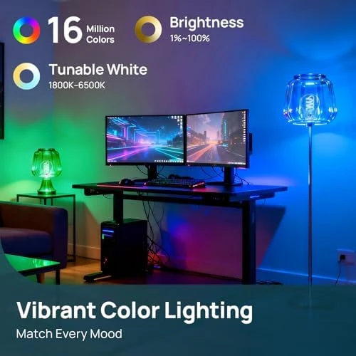 Smart Light Bulbs with Music Sync & Light Show — Smart Light Bulb, Linkind