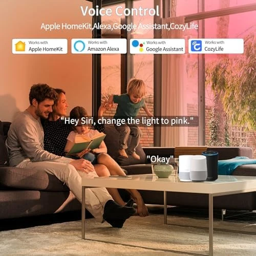 Smart Light Bulbs Work with Apple HomeKit, 16 Million DIY Colours — Smart Light Bulb, DoHome