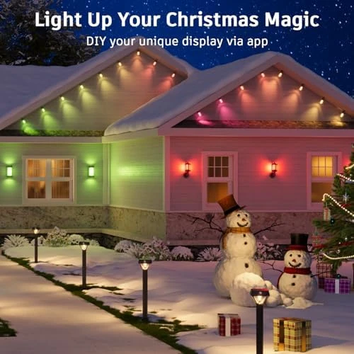 Smart Outdoor String Lights — LED Strip Lights, XMCOSY+