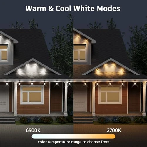 Smart Outdoor String Lights — LED Strip Lights, XMCOSY+