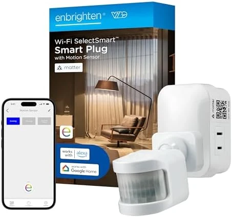Smart Plug-in Outlet with Motion Sensor — Smart Plug, Enbrighten