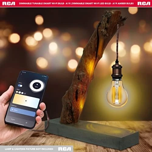 Smart WiFi LED Light Bulb (2 Pack) — Smart Light Bulb, RCA