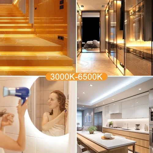 White LED Strip Lights, 23ft Dimmable — LED Strip Lights, TENDIST