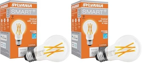 WiFi LED Smart G25 RGBW Color and Amber Finish Filament Light Bulb, 7W Efficient — Smart Light Bulb, LEDVANCE