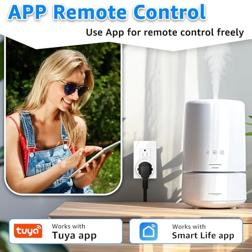 WiFi Smart Outlet Plug with Remote — Smart Plug, GREENCYCLE