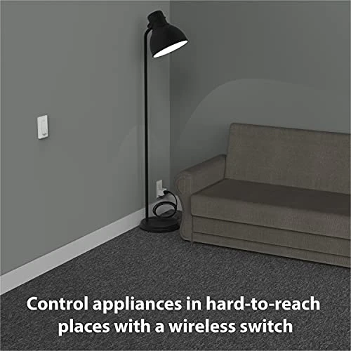 Wireless Remote Control Electrical Outlet Switch (2 Pack) — Smart Plug, Fosmon