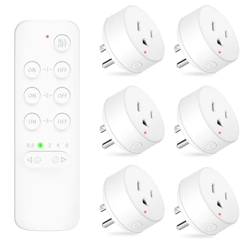 Wireless Remote Outlet Switch — Smart Plug, NineLeaf