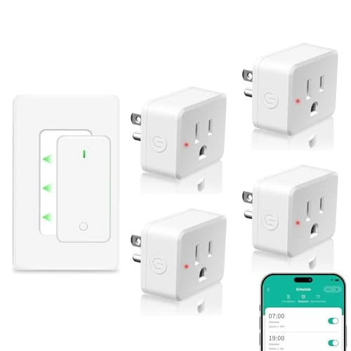 Wireless Remote Outlet Switch — Smart Plug, NineLeaf